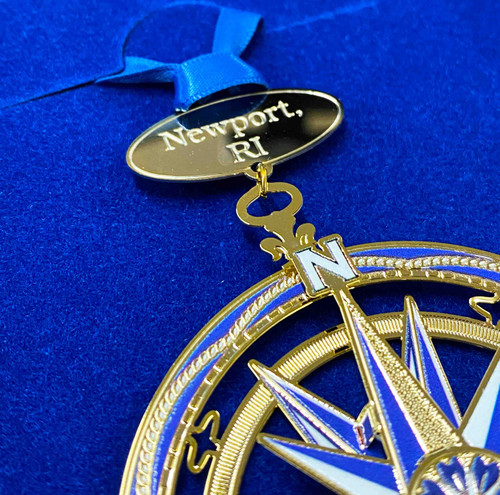 Newport Compass Ornament