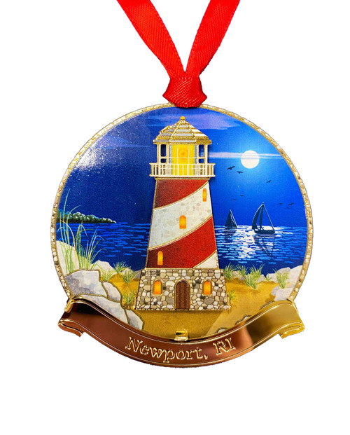 Newport Lighthouse Ornament