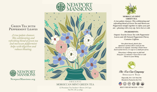 The Tea Can Company Tea Tin: Moroccan Mint - 12 Count
