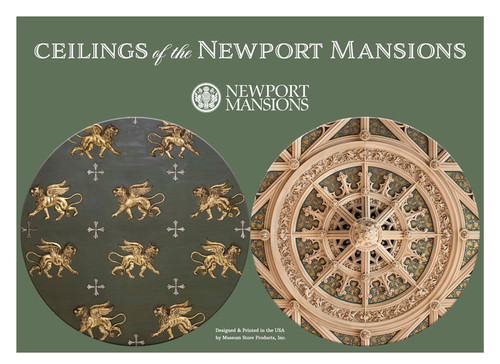 Ceilings of the Newport Mansions Coaster Set