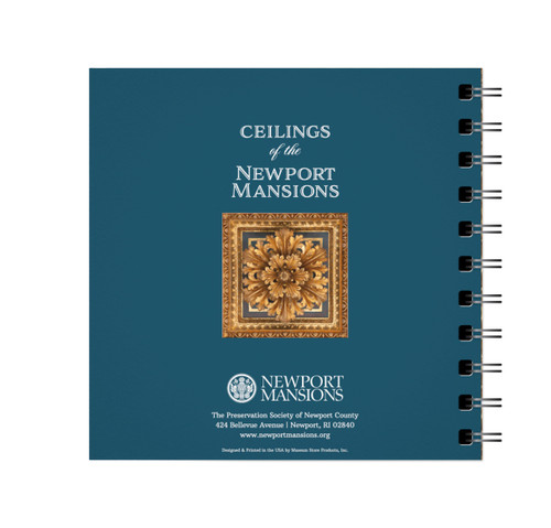 Ceilings of the Newport Mansions Spiral Notebook