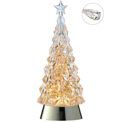 LED Golden Glitter Tree Lamp