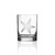 starfish double old fashioned glass