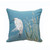 White Egret Indoor/Outdoor Pillow