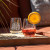 Compass Star Stemless Wine Glass