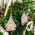Embroidered Gingerbread House Ornament