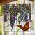 Butterfly Iris Stained Glass Window Panel