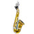 Glass Saxophone Ornament