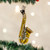 Glass Saxophone Ornament