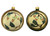 Hand-Painted Acorn Glass Ornaments Hand-Painted Acorn Glass Ornaments