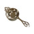Nickel Plated Tea Strainer - Handled