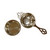 Nickel Plated Tea Strainer - Handled