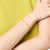 Gold Bamboo Bracelet