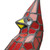 Cardinal Stained Glass Accent Lamp