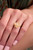Lotus Gold Adjustable Ring