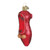 Red Slipper Glass Ornament
