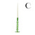 Holiday Hand-Blown Glass Candleholder (C)