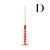 Holiday Hand-Blown Glass Candleholder (D)