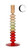Holiday Ombre Hand-Blown Glass Candleholder (C)