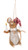Bedtime Mouse Felt Ornament