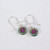 Mosaic Dangle Dot Earrings