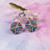 Kaleidoscope Large Round Stud Earrings