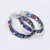 Kaleidoscope Double Sided Hoop Earring