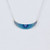 Ocean's Cry Luna Bar Necklace