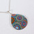 Kaleidoscope Dew Drop Pendant Necklace
