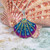 Kaleidoscope Seashell Pendant Necklace