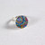 Kaleidoscope Brilliant Moon Ring