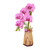 3D Wooden Puzzle Kit: Purple Moth Orchid
