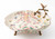 Pink Butterfly Metal Mount Decorative Dish
