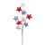 28" Red, White & Blue Star Spray