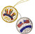 St. Nicholas America's 250th Embroidered Ornament