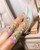 Heart Floral Sheer Crew Sock