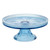 Blue Vintage Glass Cake Stand