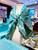 The Breakers Blue Shell Mosaic Scarf