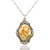 Anne’s Vault Forever Floral Pendant Necklace - Daffodil