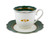 Breakers Green Acorn Bone China Cup & Saucer