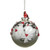 Orn Cardinal & Poinsettia Ball