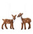 Orn 5" Furry Fawn Deer