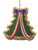 United States of America Christmas Tree Embroidered Ornament