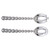 Mariposa String of Pearls Salad Server Set