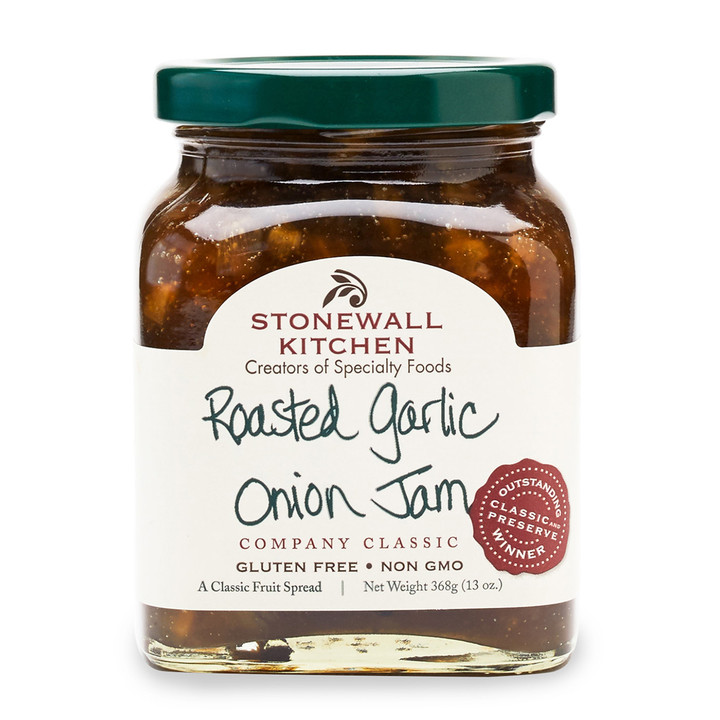 Stonewall Kitchen's Roasted Garlic Onion Jam Jar Stonewall Kitchen's Roasted Garlic Onion Jam Jar