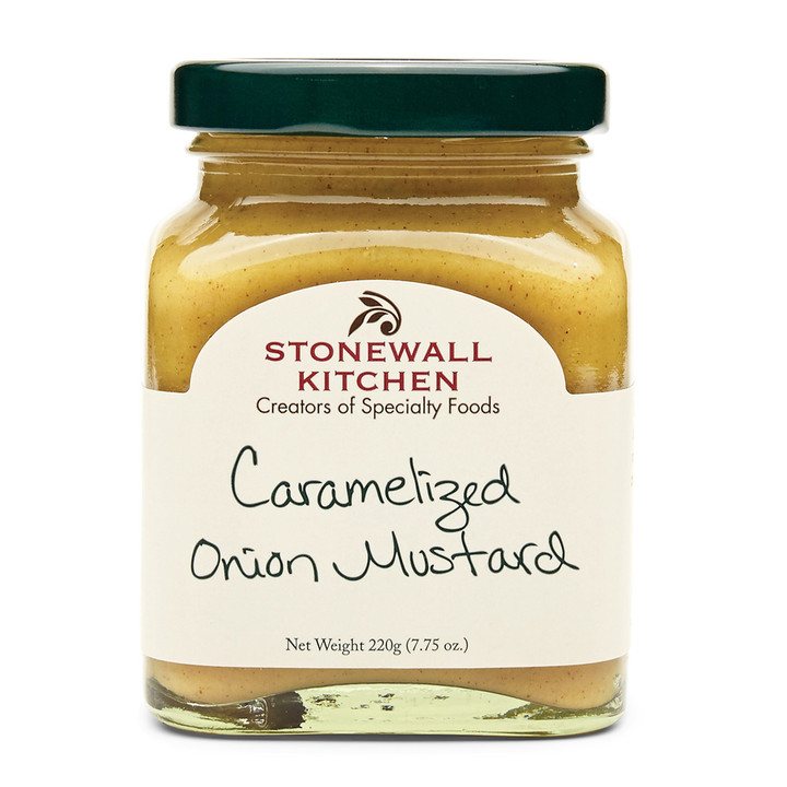 Stonewall Kitchen's Caramelized Onion Mustard Jar Stonewall Kitchen's Caramelized Onion Mustard Jar