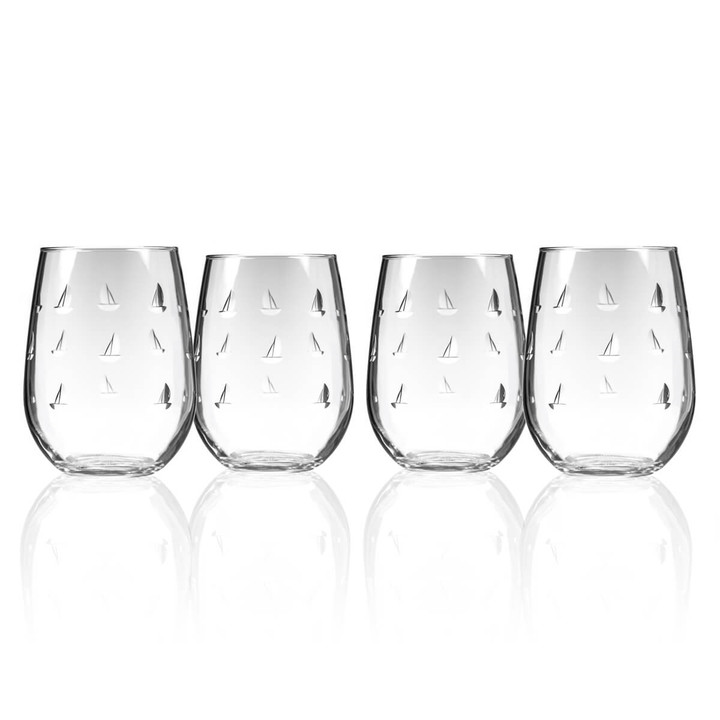 sailing stemless wine glasses