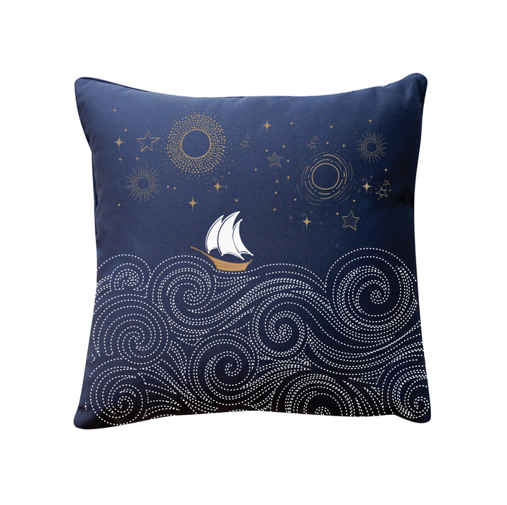Stormy Seas Indoor/Outdoor Pillow