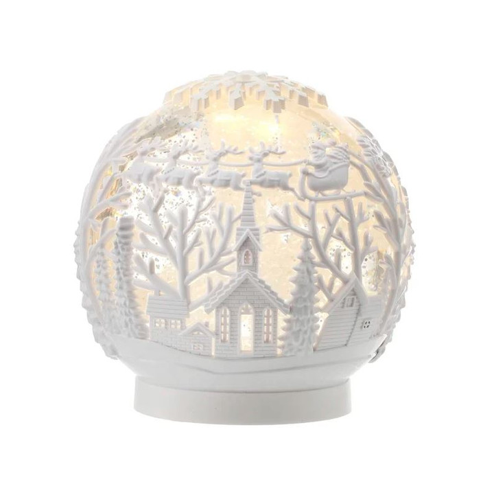 LED Winter Scene Water Globe