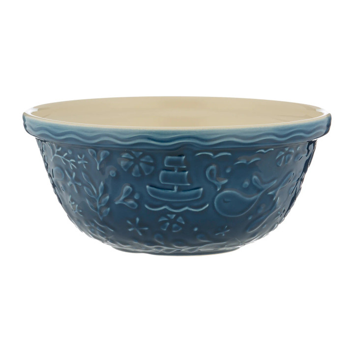 Nautical Ceramic Mixing Bowl 11.5"